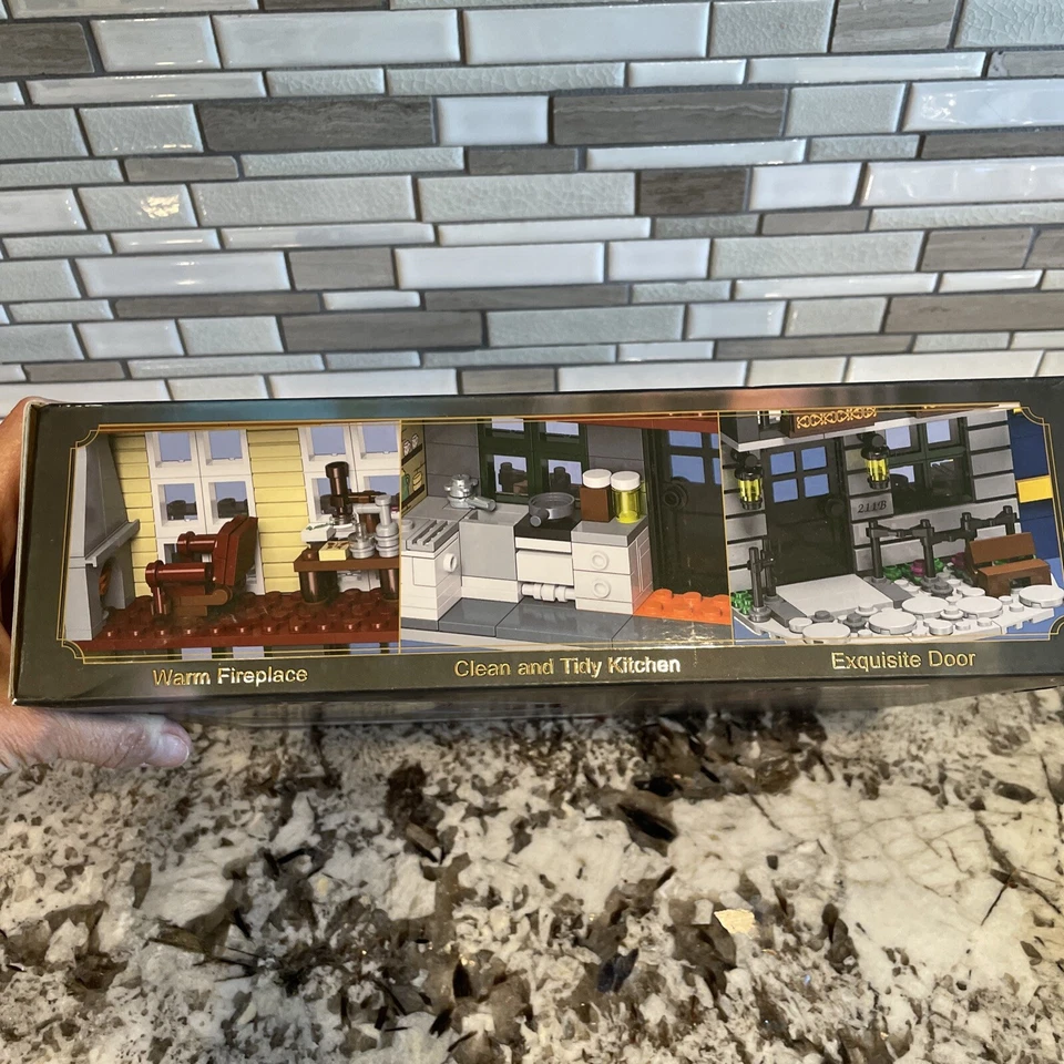 Toys Building Blocks Set with Sherlock Holmes Book City Harry potter Magic Hotel - Image 3 of 4