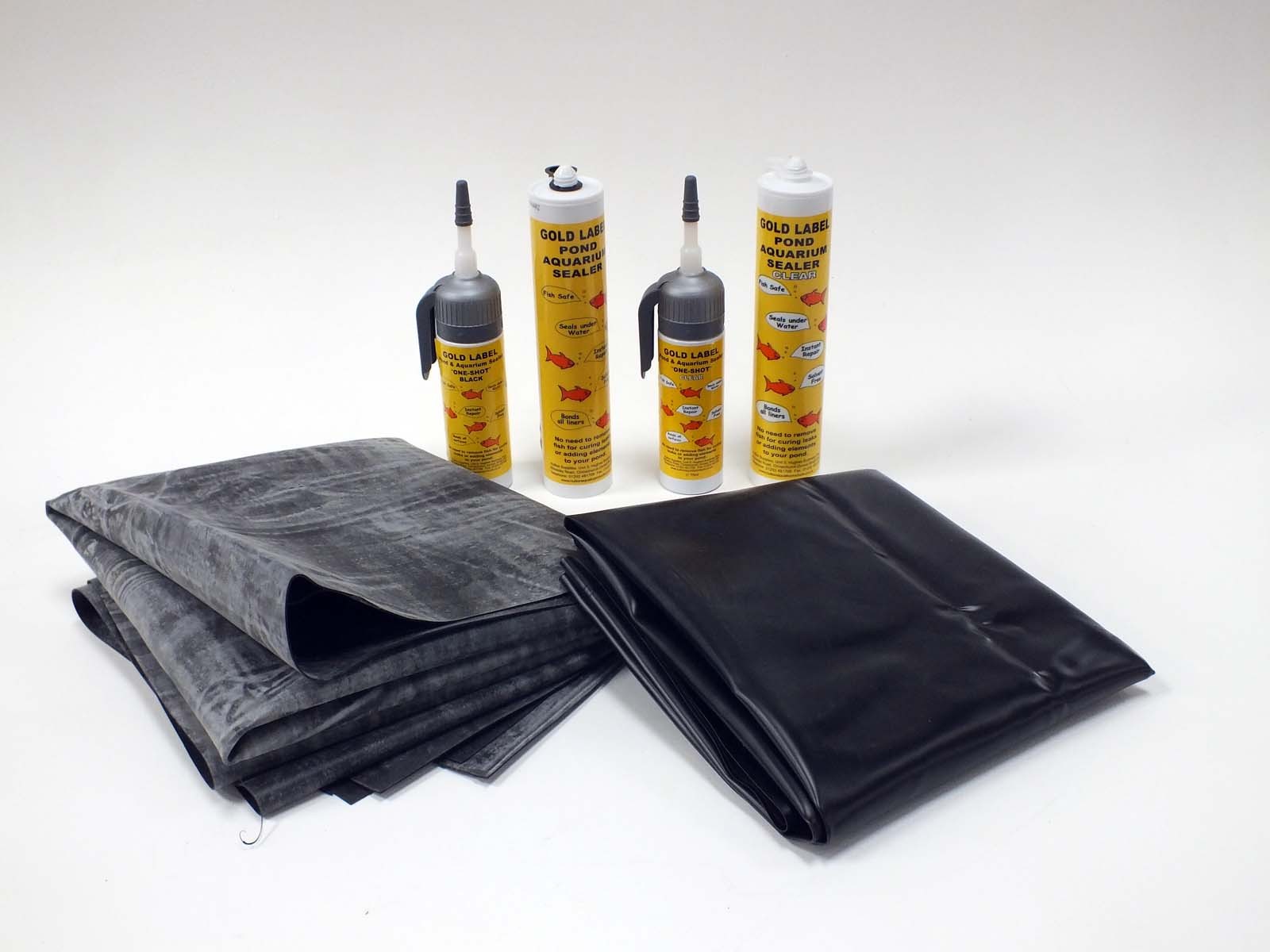 Gold Label Pond Liner Repair Kit With Rubber Or PVC Liner Patch