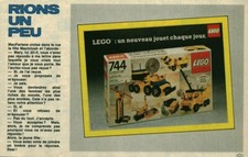 Vintage Lego A New Toy 1959 Magazine Issue Advertising