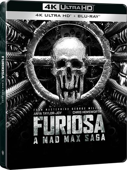 FURIOSA: A MAD MAX SAGA  LTD BLACK & CHROME STEELBOOK