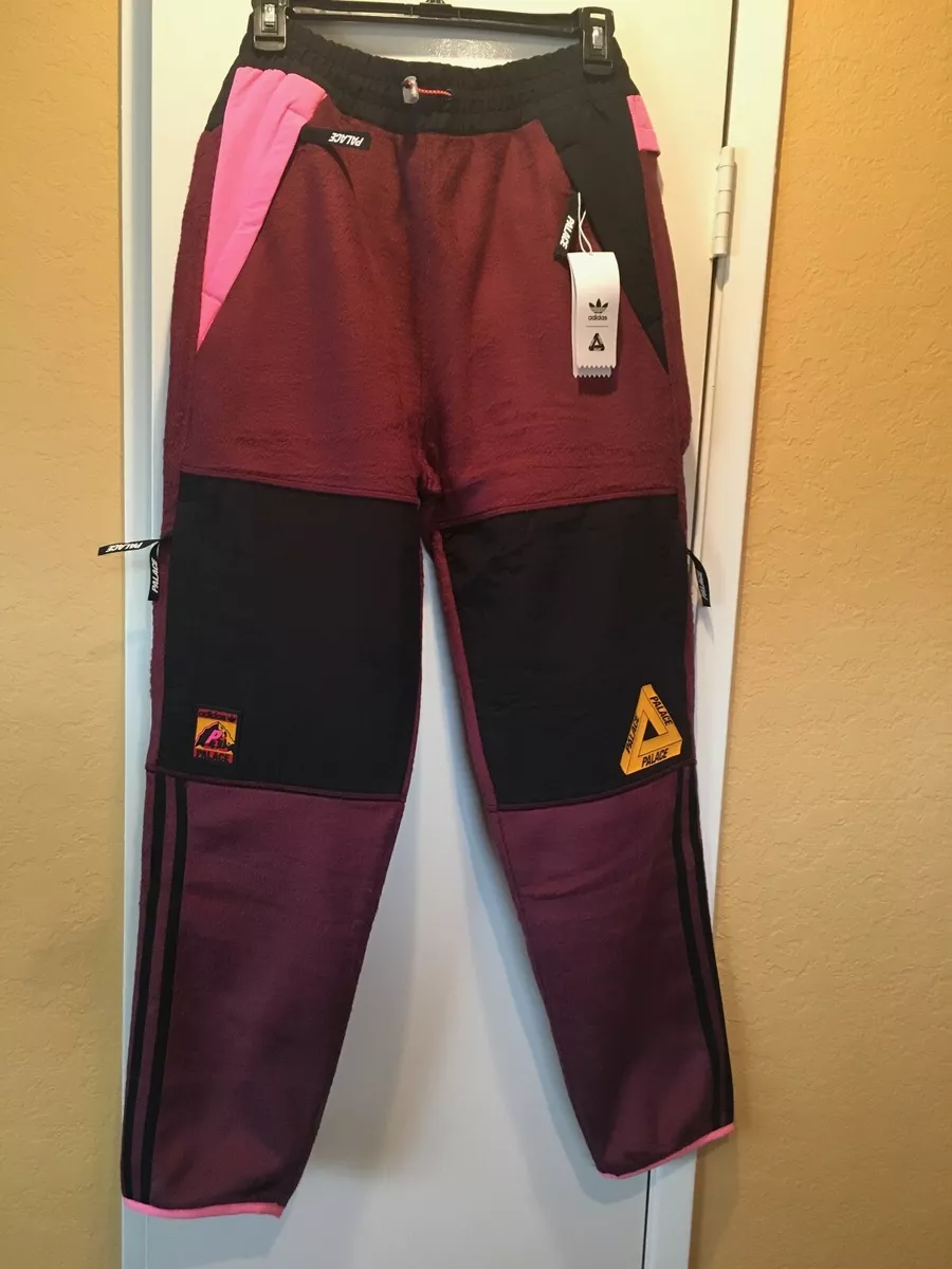 Encogimiento Ejecutable cocinero Adidas X Palace Polar Track Pant Maroon Size Small | eBay