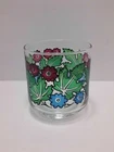 Vtg Libbey Tiffany Foliage 10oz Drink Glass Set Of 5 RARE 1970's