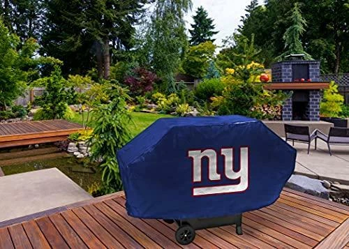 NFL Rico Industries Vinilo Acolchado Deluxe Parrilla Cubierta, Color Equipo New York Giants, Foto 3 de 4