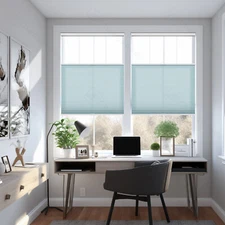 Changshade CUSTOM SIZE 38MM Top Down Bottom Up Light Filtering Cellular Shades