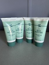 NOS Vintage 1989 Avon Rich Moisture Hand  Nail Cream / Set of 4 / 2.25 oz