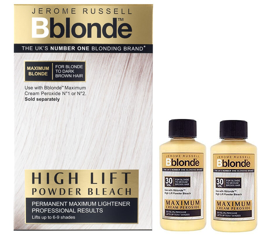 Jerome Russell Bblonde High Lift Powder Bleach + 2x Cream Peroxide