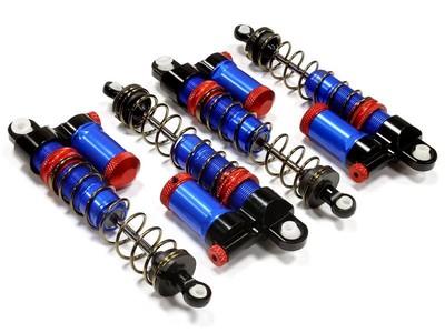 Set Ammortizzatori Lavorati A Billetta Per HPI Scala 1/10 E10 Su