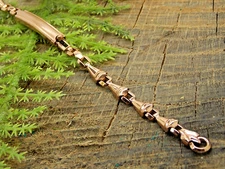 JB Champion USA NOS Vintage Watch Band Deployment Clsp Rose Gold Filled Ring End