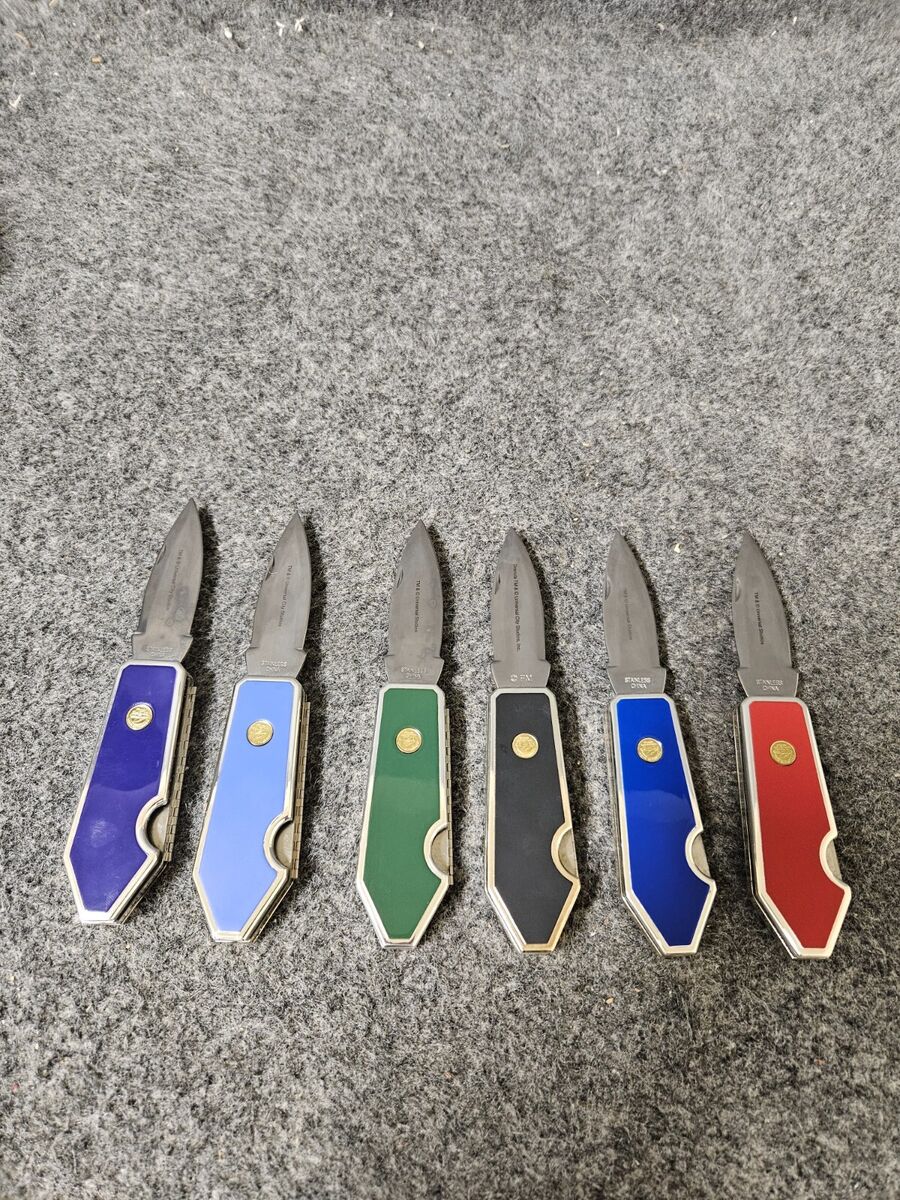 Franklin Mint Monster Collector Knife Set all 6 monster Franklin Mint Monster Collector Knife Set all 6 monster