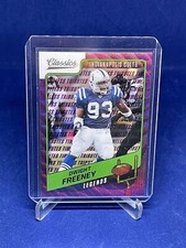 DWIGHT FREENEY 2021 PANINI CLASSICS TIMELESS TRIBUTES PURPLE WAVE PRIZM #D 2/50