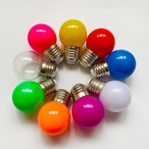 E27 LED Lampe Birne Leuchtmittel farbig bunt 3W 5W Deko Lampe rot blau grün gelb - Afbeelding 2 van 15