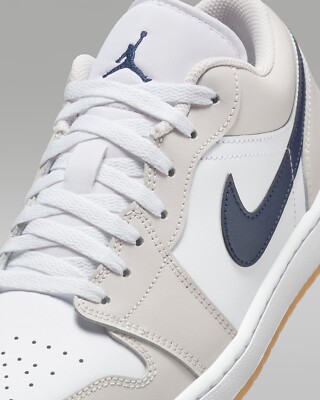 Nike Air Jordan 1 Low Men's Fashion Shoes Sneakers 553558-146 | eBay