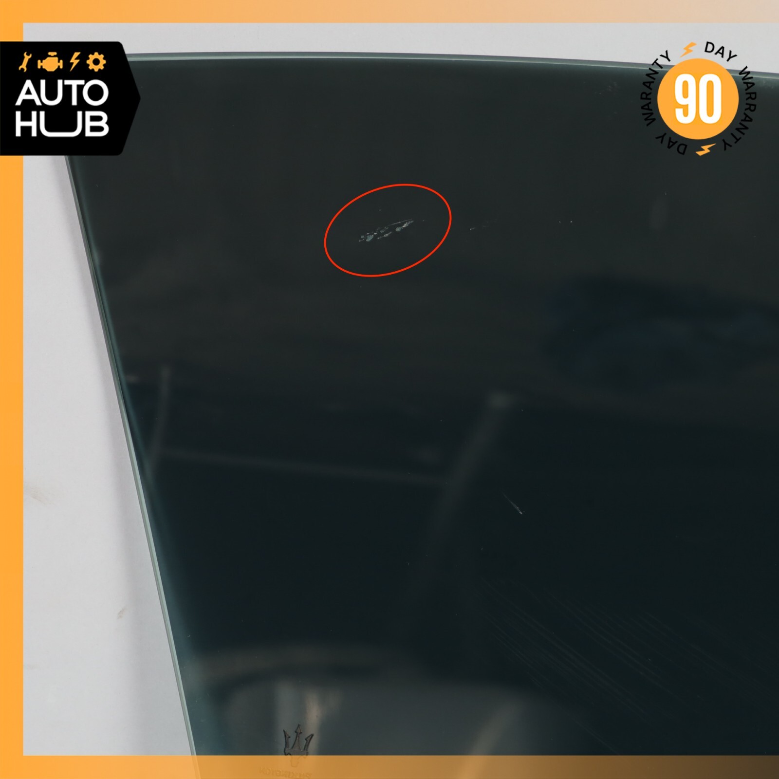 08-19 Maserati GranTurismo M145 Door Window Glass Front Left Driver Side OEM 61k