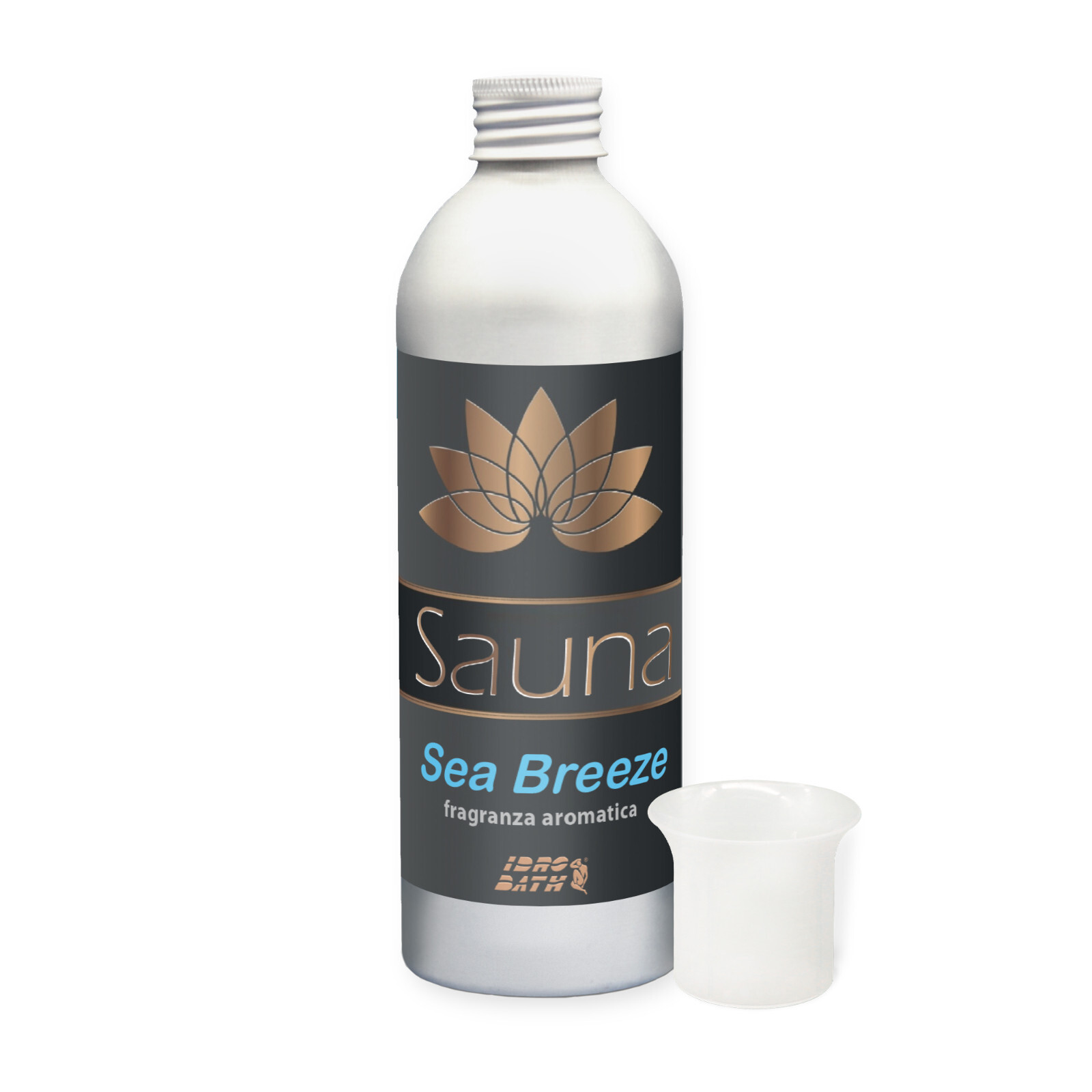 Fragranza Aromatica per SAUNA 250 ml SEA BREEZE + Bicchierino Dosatore