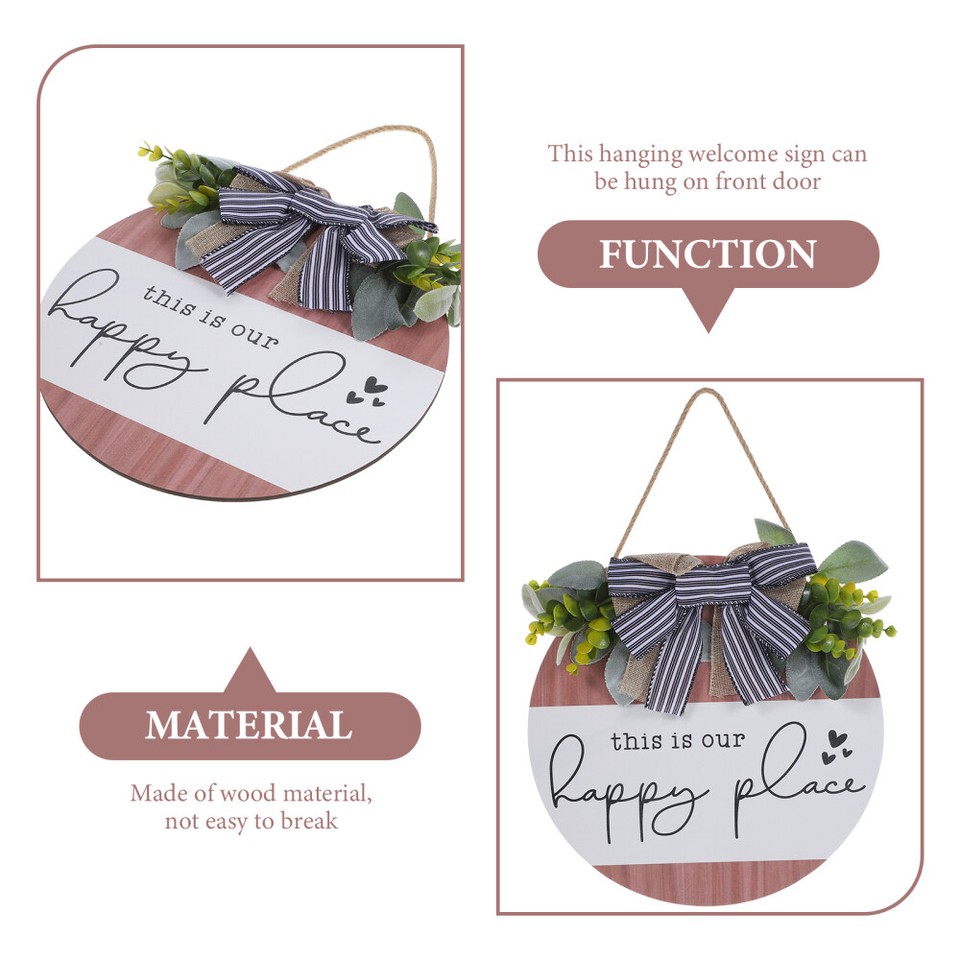 4 Pack Vintage Decor Farmhouse Porch Décor Door Hanging Decoration