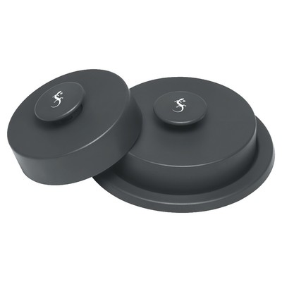 Lurch 240500 Burgerpresse 3teilig für Pattys in Zwei Größen 9 cm/10,5 cm