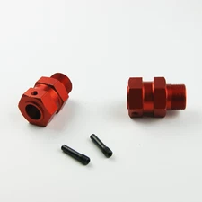 24mm Hex Rear Wheel Hub Adaptor Extender for Hpi Rovan KM Baja 5b 5t Buggy Truck