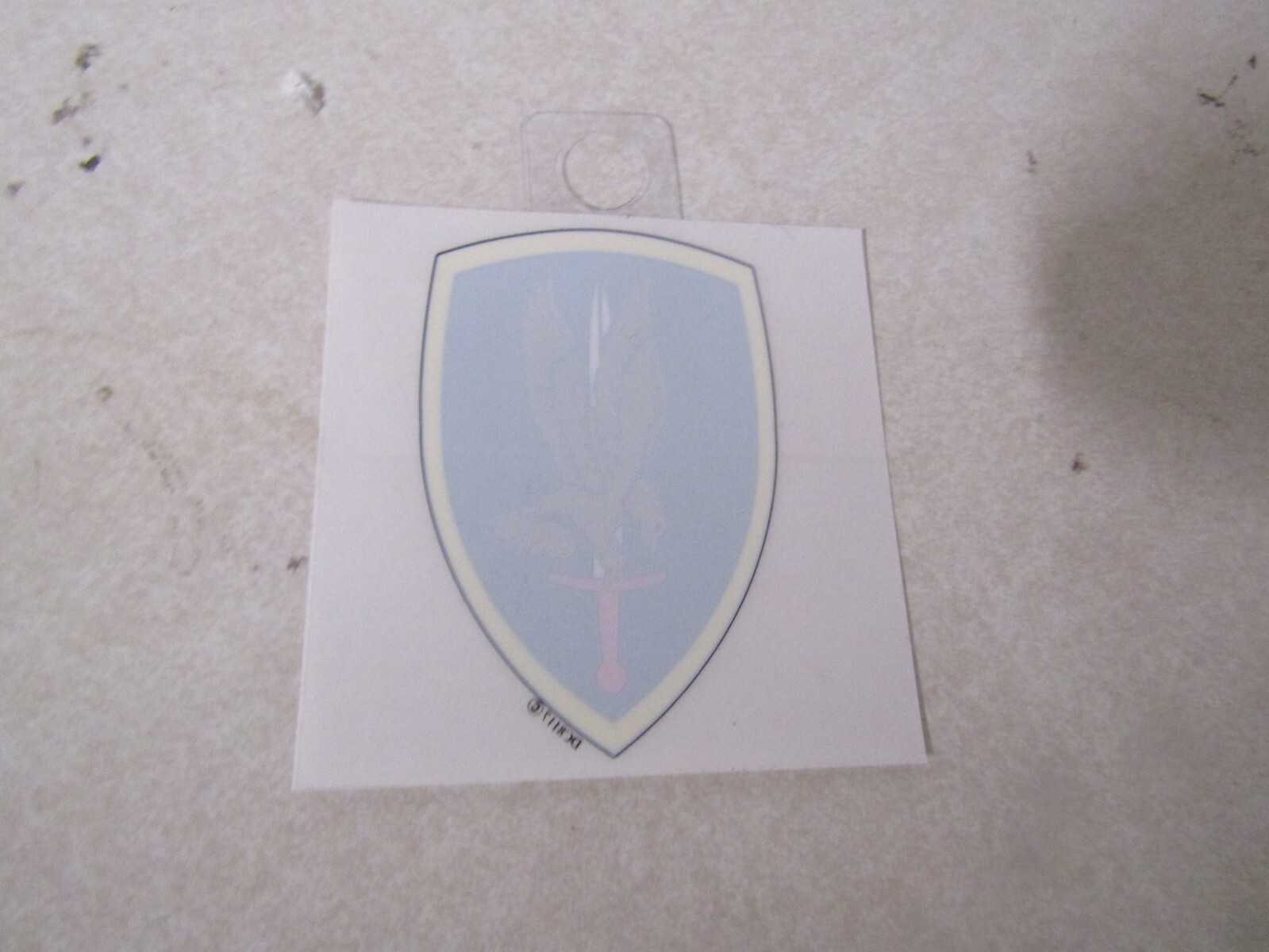 WINDOW DECAL OR BUMPER STICKER MILITARY 1ST AVIATION BRIGADE APPROX 3 INCHES