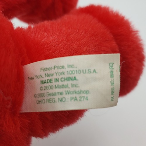 Tickle Me Elmo Surprise Vintage 2000 Talking Plush Stuffed Toy Fisher Price, EUC - Picture 8 of 11