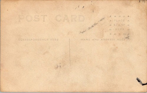 Anfang 1900 Stein Abutment Brücke RPPC unbekannte Wasserstraße - Bild 2 von 2