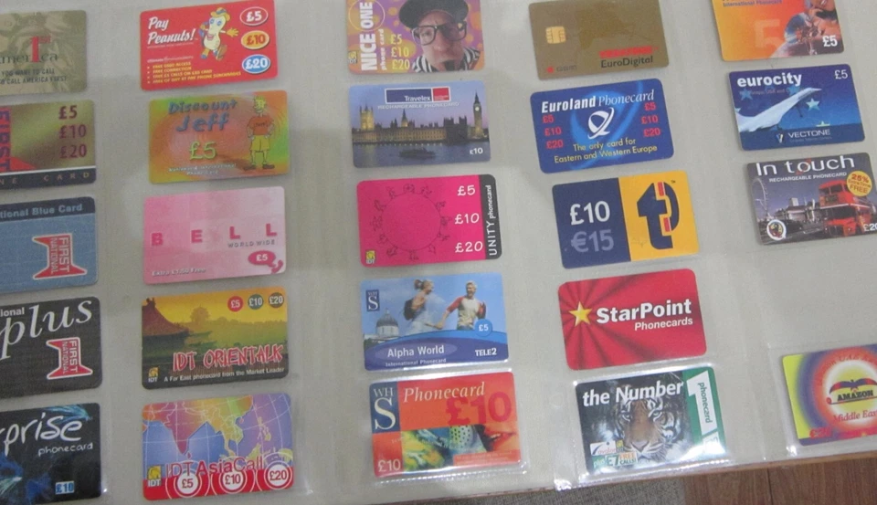 JOB LOT OVER 1300+ PHONECARDS LOTS OF TYPES AND VARIETIES - Image 4 of 4