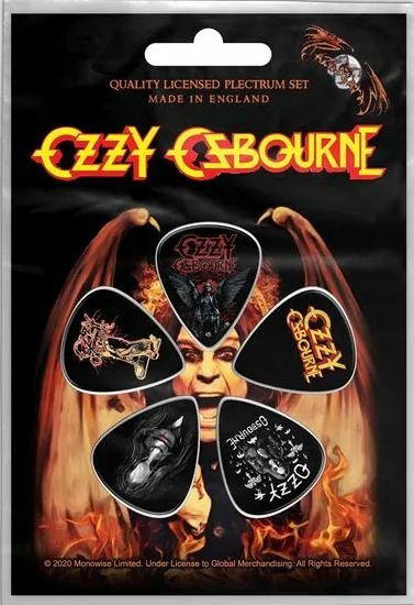 Ozzy Osbourne Guitar Picks (Set of 5)
