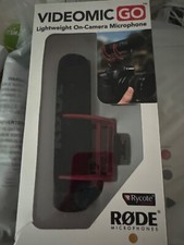 Rode VideoMic GO Lightweight On Camera Microphone for Vlog YouTube Video Record
