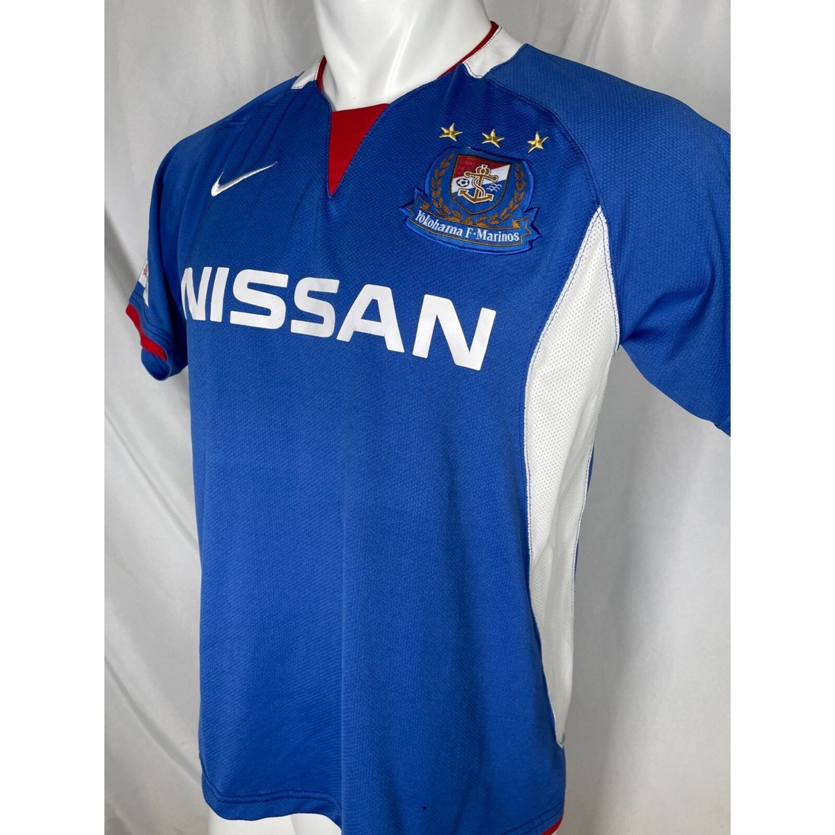 Yokohama F. Marinos Japan 2008 Nike Blue Home Jersey J