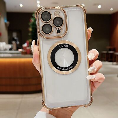 Shockproof Mag Safe Case For iPhone 17 Pro Max 16 14 13 12 11 Camera Lens Cover