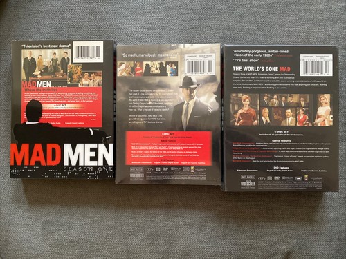 MAD MEN 3 DVD LOT Seasons 1, 2 & 3 New - Imagen 3 de 3
