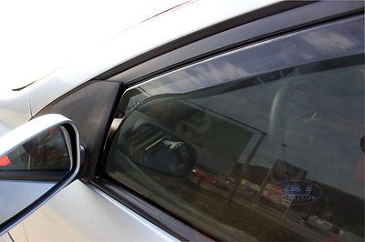Set di 4 deflettori d'aria compatibili con Honda Civic Hatchback tipo R 2017 2018 2019 2020 2021