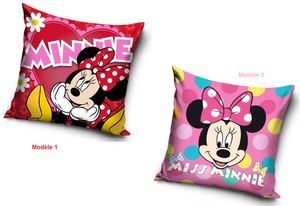 Housse De Coussin Minnie Mouse Disney 40 X 40 Cm Neuf Taie Chambre Enfant Deco Ebay