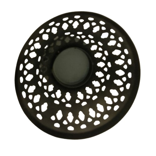 Black Metal Lattice Candle Holder Votive Tealight Mediterranean Goth - Picture 2 of 5