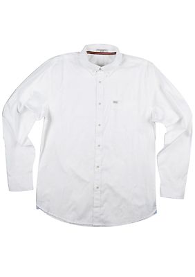 MATIX Eli Solid Woven Shirt (L) White
