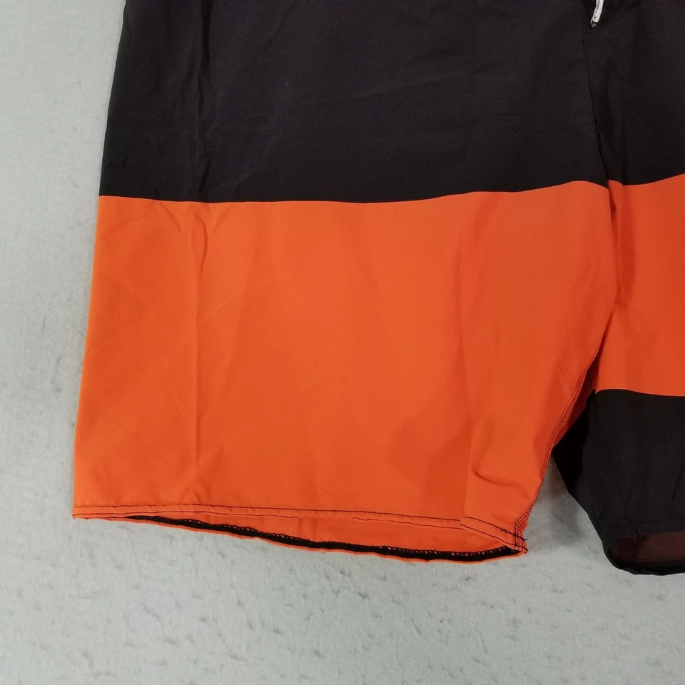 O'Neill Board Shorts Bañador Hombre 40x9 Negro Naranja Hyperfreak Elástico Flex Foto 4 de 4