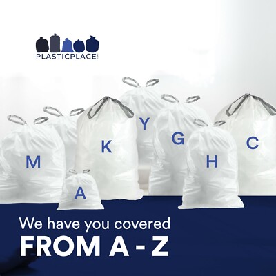 Sacchetti Per Pattumiere Plasticplace Con Coulisse Bianca, Profumati - Foto 11