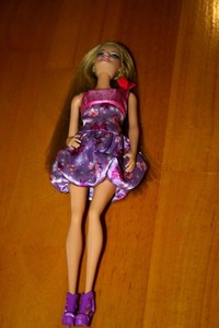 balloon barbie dress