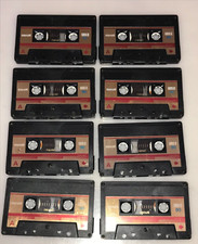 MAXELL UDS II 90 audio cassette blank tapes UDS-ii Type 2 w/ Felt Lot of 8 Japan
