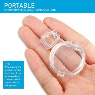 4-Pack Magnetic Anti-Snoring Device – Aparato Para No Roncar – Sleep Aid Set – Fast USA Shipping