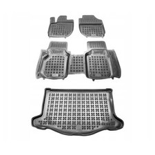 Satz Fußmatten und Matte für Honda JAZZ III (GK) 2015-2020