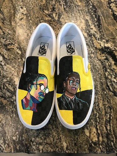 post malone custom vans