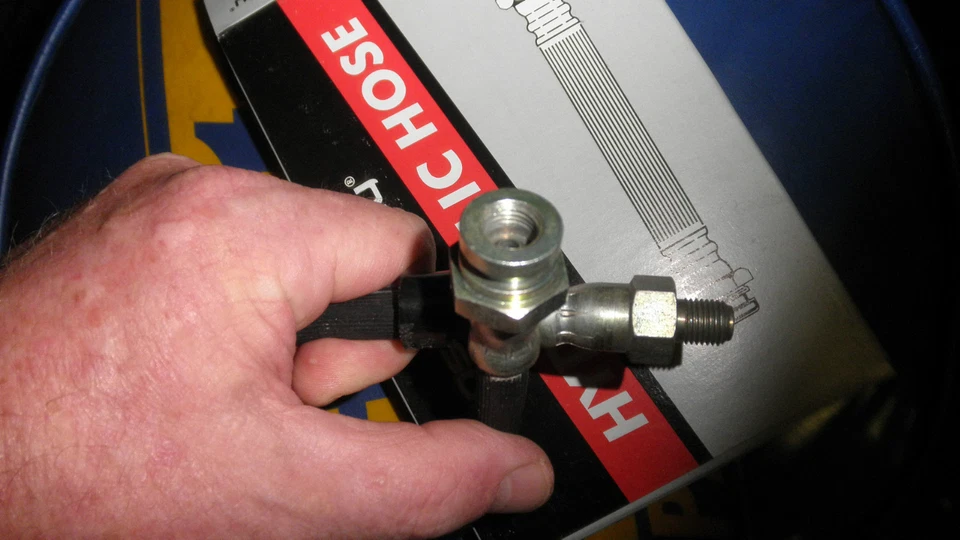 Manguera de freno trasero AutoSpecialty #HB-51320 1965-70 Datsun SPL311 R,1600,SRL311 U,2000 Foto 3 de 4