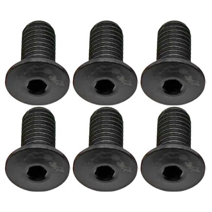 Titanium Water Bottle Cage Bolts - 10mm Black 6AL-4V Aerospace Grade-5 7090₽