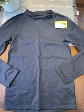 New size 16 boys black all in motion thermal long sleeve