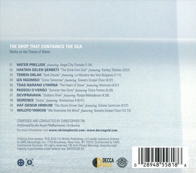 CHRISTOPHER TIN THE DROP THAT CONTAINED THE SEA NEW CD