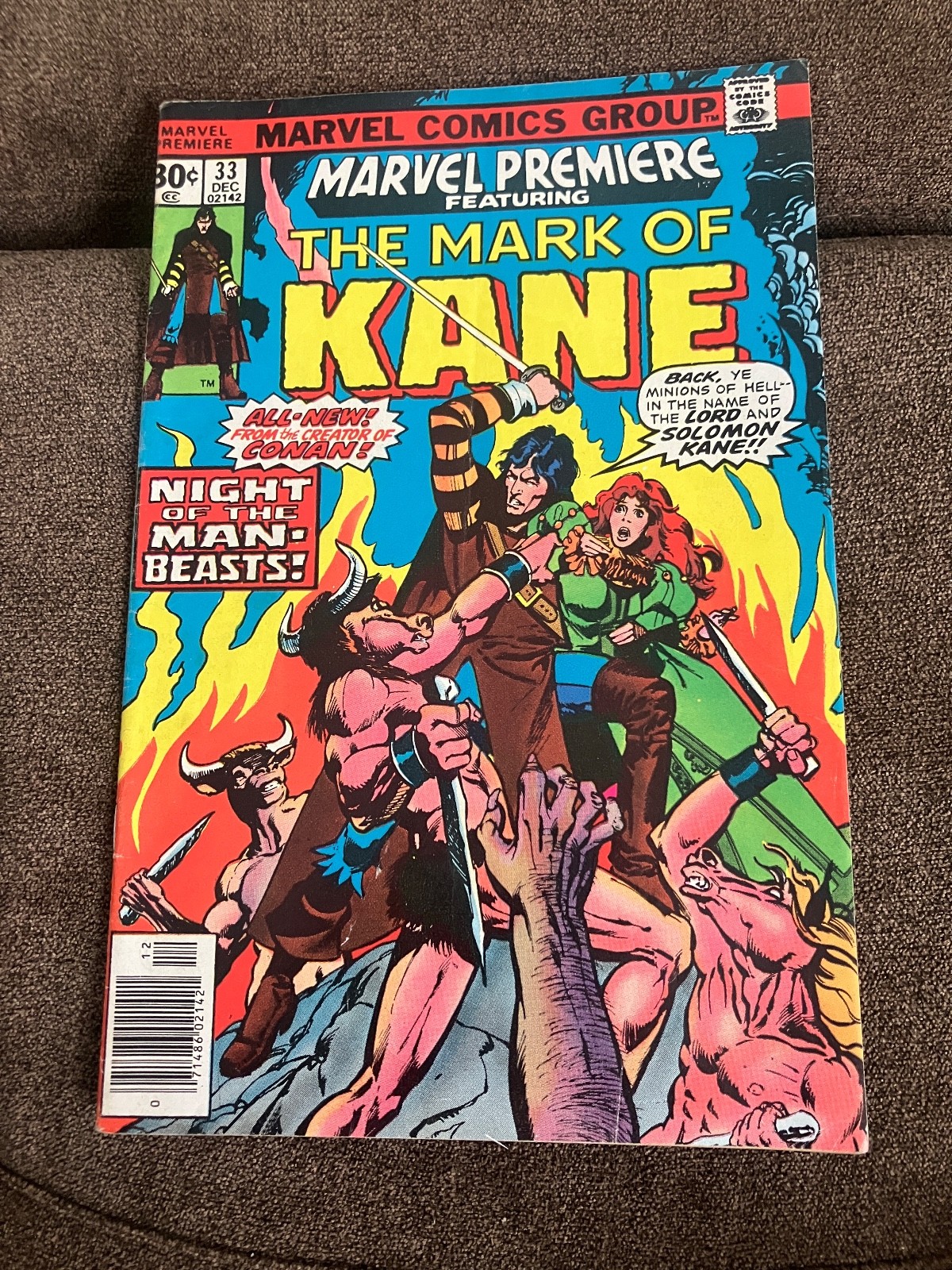 Marvel Premiere: The Mark Of KANE #33 (Marvel Comics, 1976)