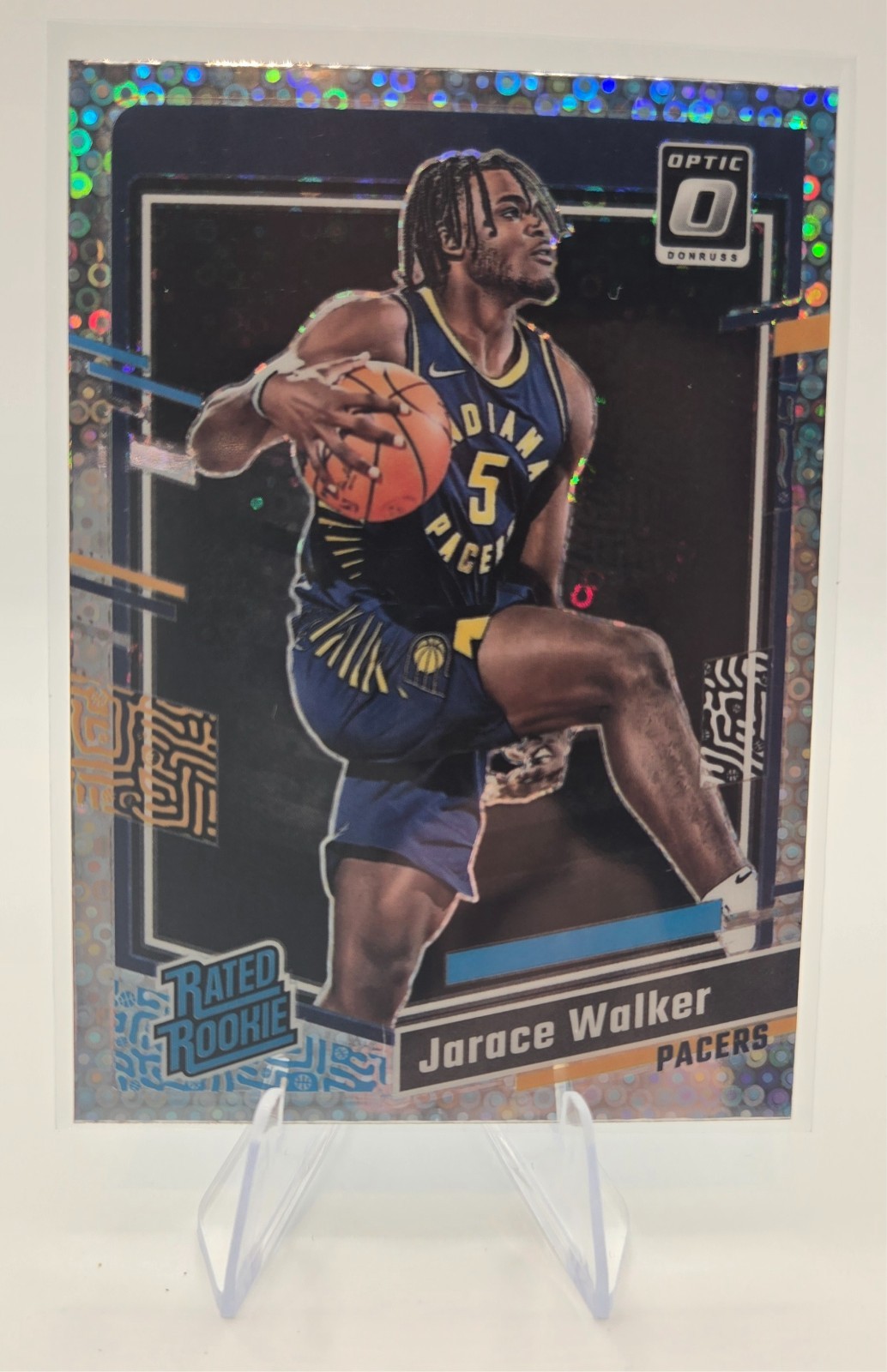 2023-24 Donruss Optic #226 Jarace Walker Fast Break Holo Indiana Pacers