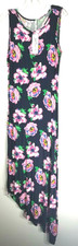 NY COLLECTION WOMEN'S FLORAL MAXI LONG DRESS MEDIUM M 10 12 NEW NWT