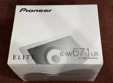 Pioneer S-IW671-LR In-Wall Speakers - Brand New - (1 Pair)