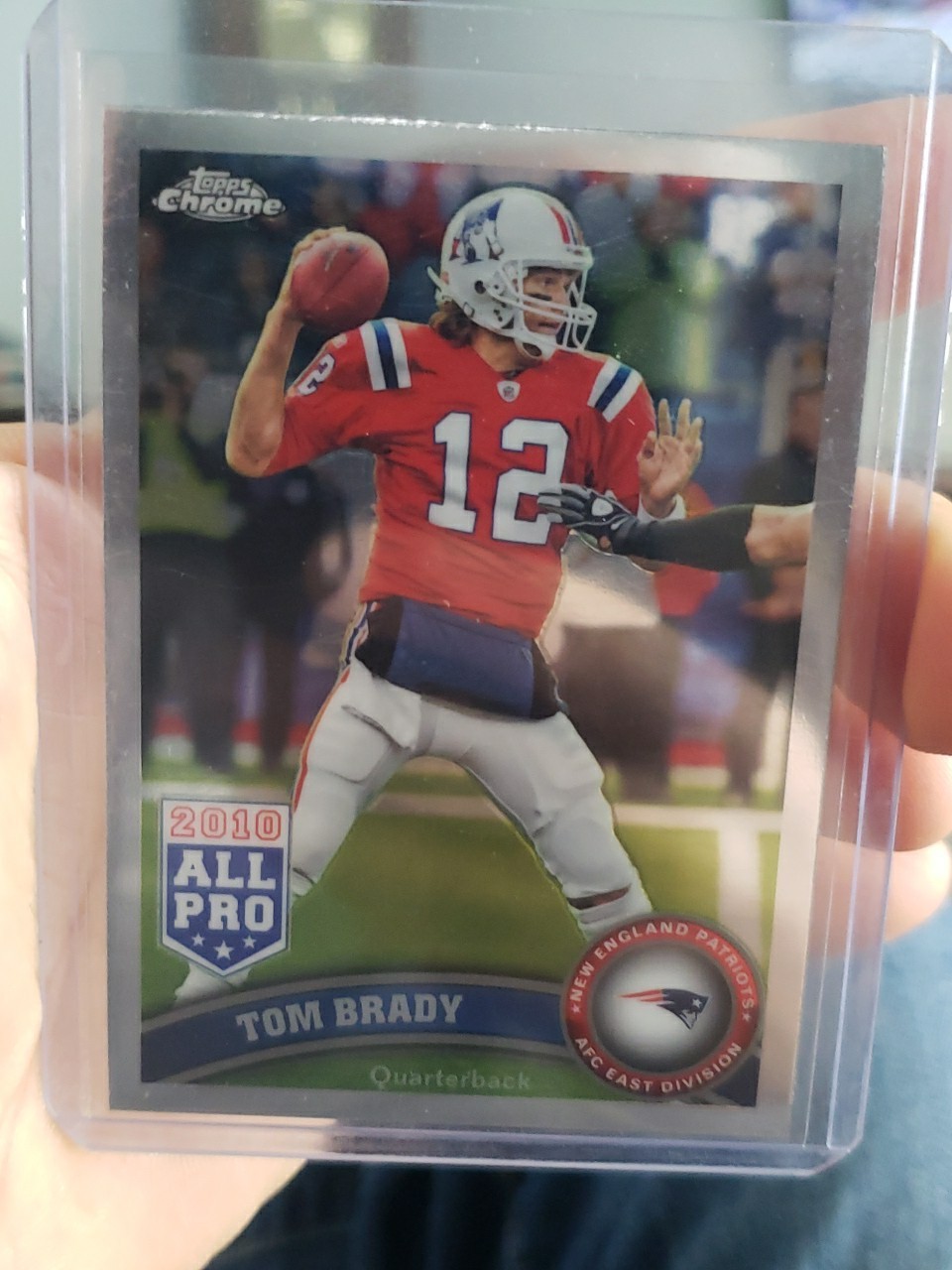2011 Topps Chrome Tom Brady #20 New England Patriots